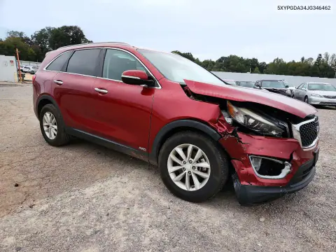 2018 Kia Sorento Lx VIN 5XYPGDA34JG346462 фото 4