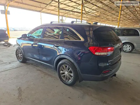 2018 Kia Sorento Lx VIN 5XYPG4A33JG343584 фото 2