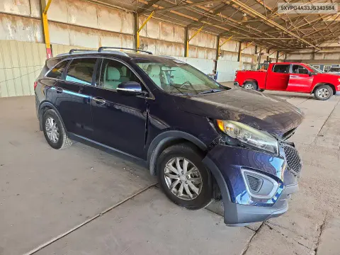 2018 Kia Sorento Lx VIN 5XYPG4A33JG343584 фото 4