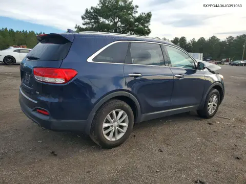 2018 Kia Sorento Lx VIN 5XYPG4A36JG391063 фото 3