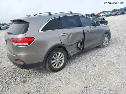 2018 Kia Sorento Lx VIN 5XYPGDA31JG410327 фото 3