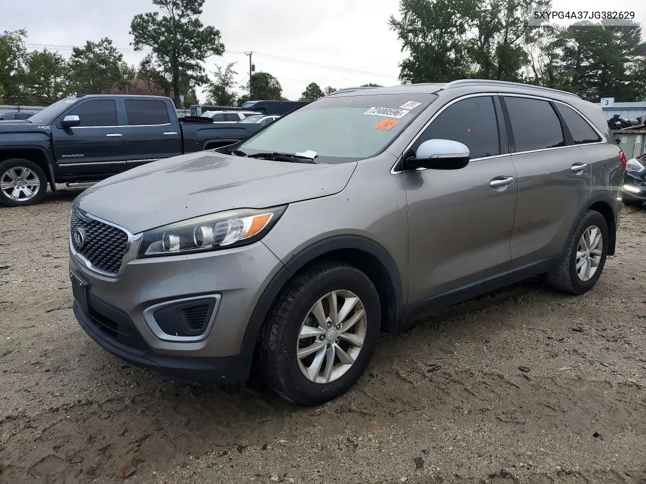 2018 Kia Sorento Lx VIN 5XYPG4A37JG382629 фото 1