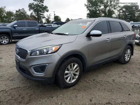 5XYPG4A37JG382629 — 2018 Kia Sorento, Естественный износ, фото до ремонта