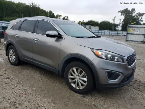 2018 Kia Sorento Lx VIN 5XYPG4A37JG382629 фото 4