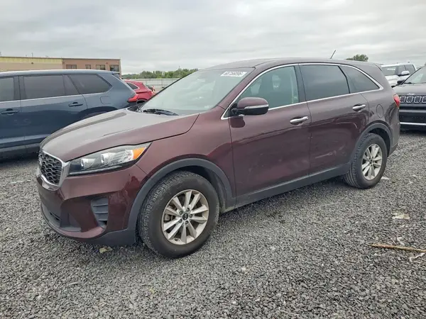 5XYPG4A31KG574016 — 2019 Kia Sorento, Град (Hail), фото до ремонта