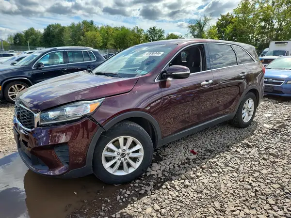 5XYPG4A59KG484095 — 2019 Kia Sorento, Задняя часть (Rear End), фото до ремонта