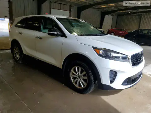 2019 Kia Sorento Lx VIN 5XYPG4A32KG510129 фото 4