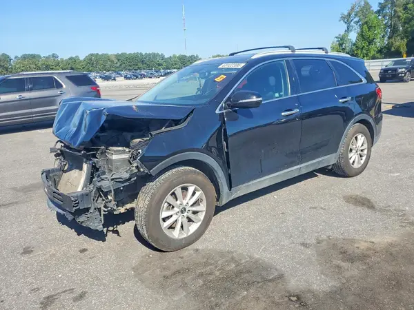 5XYPG4A36KG524213 — 2019 Kia Sorento, Передняя часть (Front End), фото до ремонта