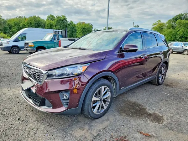 5XYPHDA59KG506142 — 2019 Kia Sorento, Передняя часть (Front End), фото до ремонта