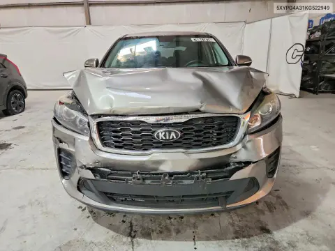 2019 Kia Sorento L VIN 5XYPG4A31KG522949 фото 5