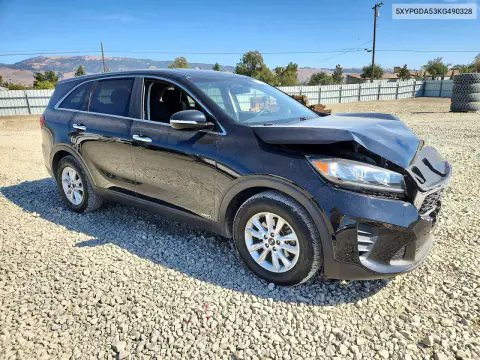2019 Kia Sorento Lx V6 VIN 5XYPGDA53KG490328 фото 4