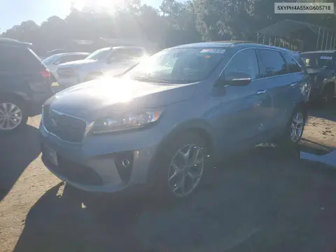 5XYPH4A55KG605718 — 2019 Kia Sorento, Задняя часть, фото до ремонта