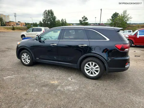 2019 Kia Sorento Lx VIN 5XYPGDA32KG453317 фото 2
