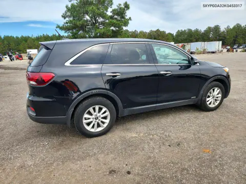 2019 Kia Sorento Lx VIN 5XYPGDA32KG453317 фото 3