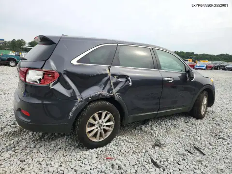 2019 Kia Sorento Lx V6 VIN 5XYPG4A50KG552901 фото 3