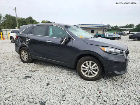 2019 Kia Sorento Lx V6 VIN 5XYPG4A50KG552901 фото 4