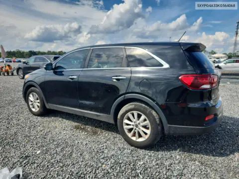 2019 Kia Sorento L VIN 5XYPG4A33KG564068 фото 2