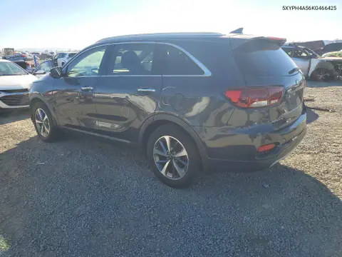 2019 Kia Sorento Ex V6 VIN 5XYPH4A56KG466425 фото 2