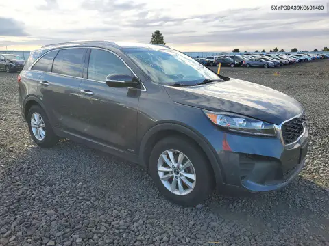 2019 Kia Sorento Lx VIN 5XYPGDA39KG601480 фото 4