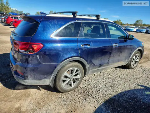 5XYPHDA50LG631127 — 2020 Kia Sorento, фото 3 с аукциона Copart, Град