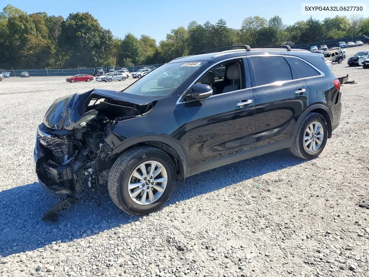 2020 Kia Sorento Lx VIN 5XYPG4A32LG627730 фото 1