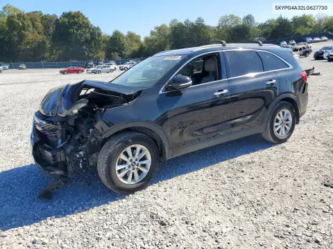 5XYPG4A32LG627730 — 2020 Kia Sorento, Передняя часть, фото до ремонта
