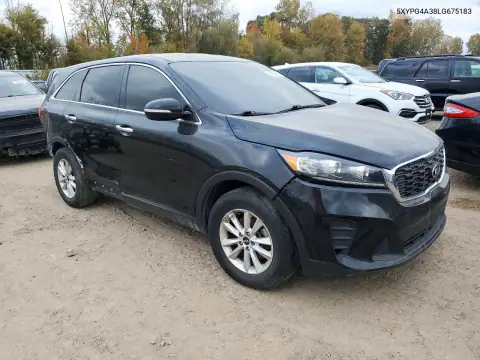 5XYPG4A38LG675183 — 2020 Kia Sorento, фото 4 с аукциона Copart, Задняя часть