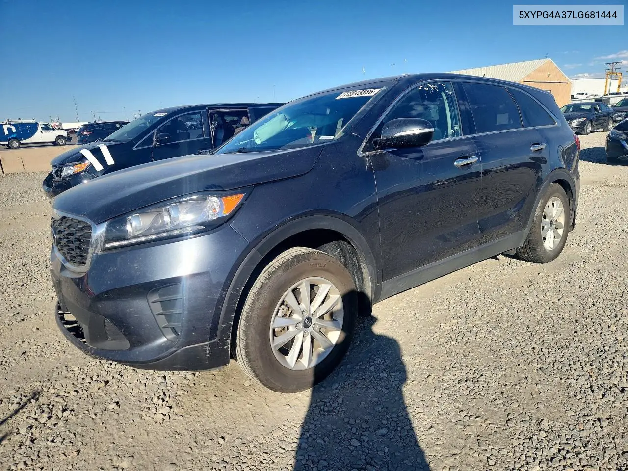 2020 Kia Sorento Lx VIN 5XYPG4A37LG681444 фото 1