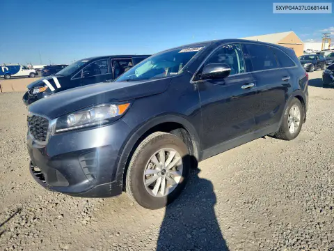 5XYPG4A37LG681444 — 2020 Kia Sorento, Сторона, фото до ремонта
