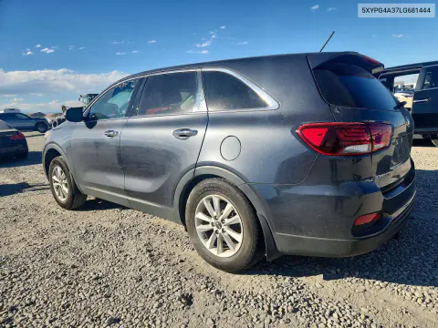 2020 Kia Sorento Lx VIN 5XYPG4A37LG681444 фото 2
