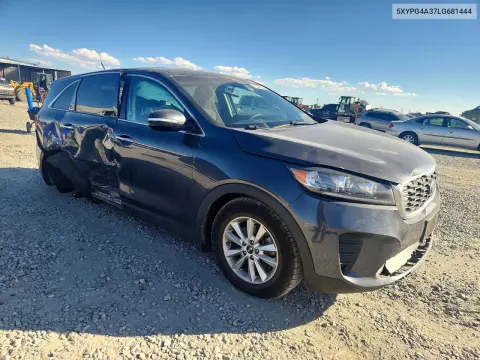2020 Kia Sorento Lx VIN 5XYPG4A37LG681444 фото 4