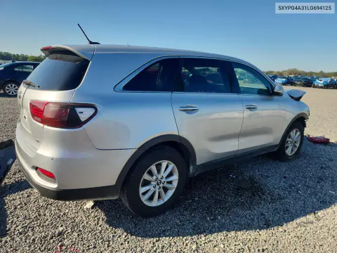 2020 Kia Sorento Lx VIN 5XYPG4A31LG694125 фото 3