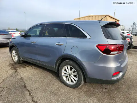 2020 Kia Sorento S VIN 5XYPG4A54LG627651 фото 2