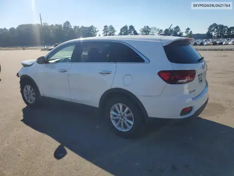 5XYPGDA59LG621764 — 2020 Kia Sorento, фото 2 с аукциона Copart, Передняя часть