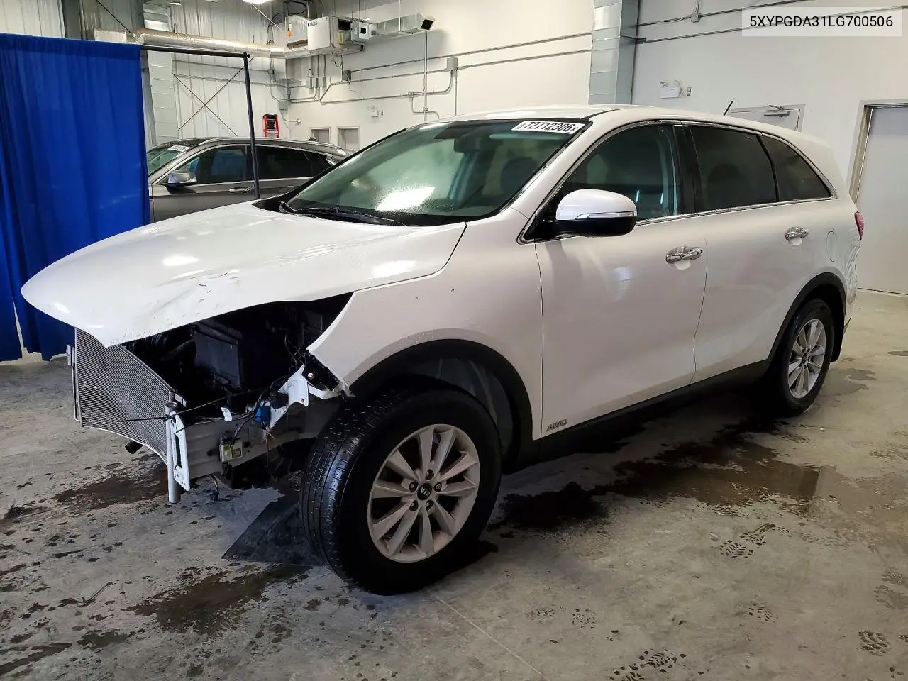 2020 Kia Sorento Lx VIN 5XYPGDA31LG700506 фото 1