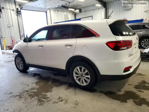 2020 Kia Sorento Lx VIN 5XYPGDA31LG700506 фото 2