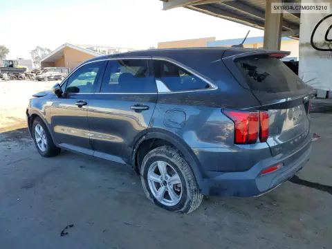 2021 Kia Sorento Lx VIN 5XYRG4LC7MG015210 фото 2