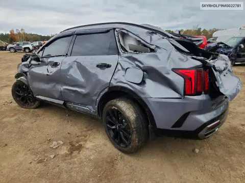 5XYRHDLF9MG022781 — 2021 Kia Sorento, фото 2 с аукциона Copart, Переворот