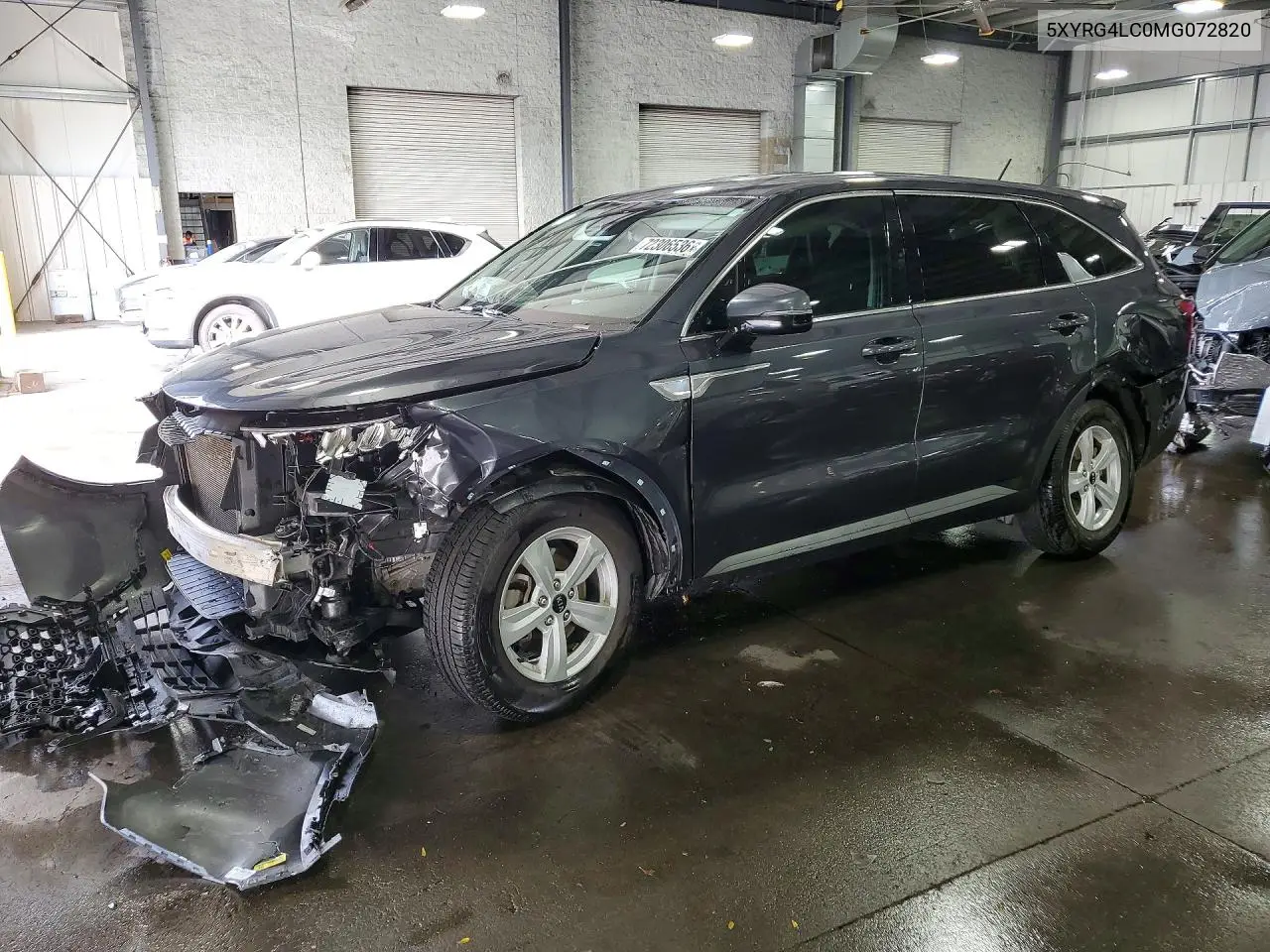 2021 Kia Sorento Lx VIN 5XYRG4LC0MG072820 фото 1