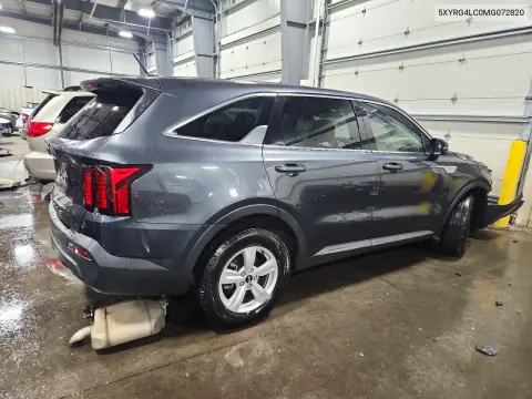2021 Kia Sorento Lx VIN 5XYRG4LC0MG072820 фото 3