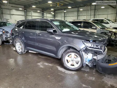 2021 Kia Sorento Lx VIN 5XYRG4LC0MG072820 фото 4