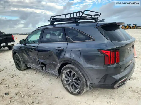 2021 Kia Sorento Sx Prestige VIN 5XYRK4LF4MG047346 фото 2
