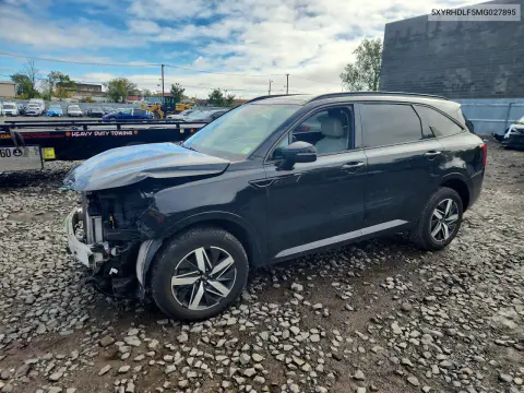 5XYRHDLF5MG027895 — 2021 Kia Sorento, Передняя часть, фото до ремонта