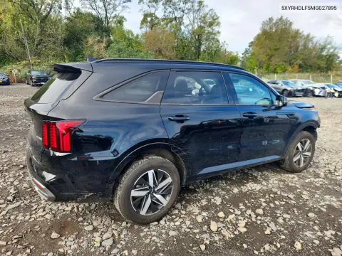 2021 Kia Sorento Ex VIN 5XYRHDLF5MG027895 фото 3