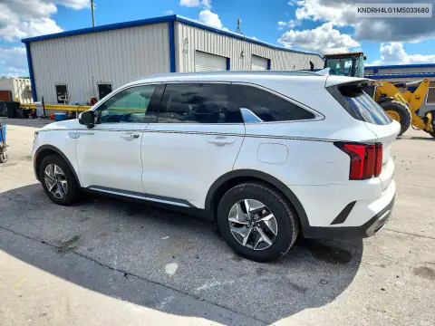 KNDRH4LG1M5033680 — 2021 Kia Sorento, фото 2 с аукциона Copart, Подтопление