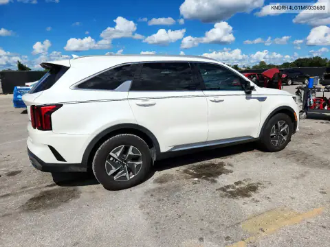 KNDRH4LG1M5033680 — 2021 Kia Sorento, фото 3 с аукциона Copart, Подтопление