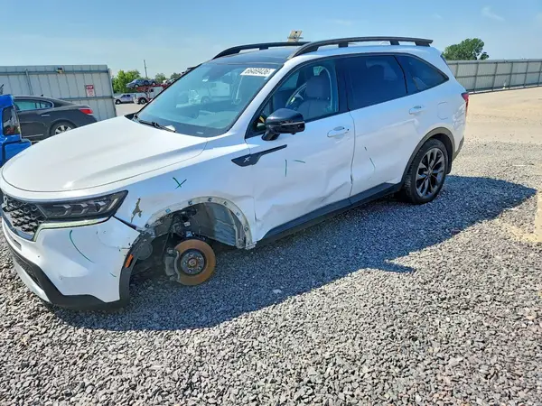 5XYRKDLF6PG237346 — 2023 Kia Sorento, Передняя часть (Front End), фото до ремонта