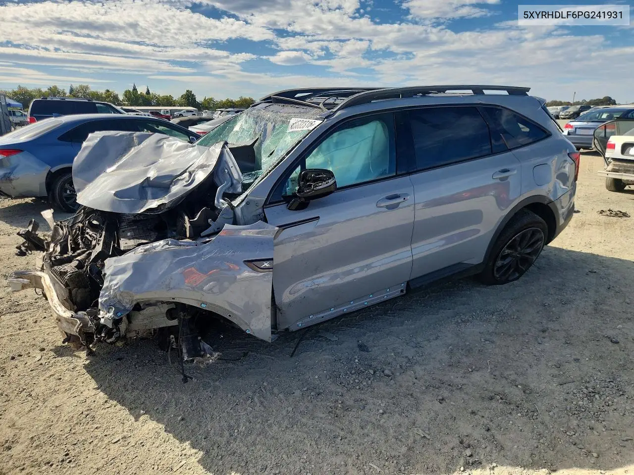 2023 Kia Sorento Ex VIN 5XYRHDLF6PG241931 фото 1