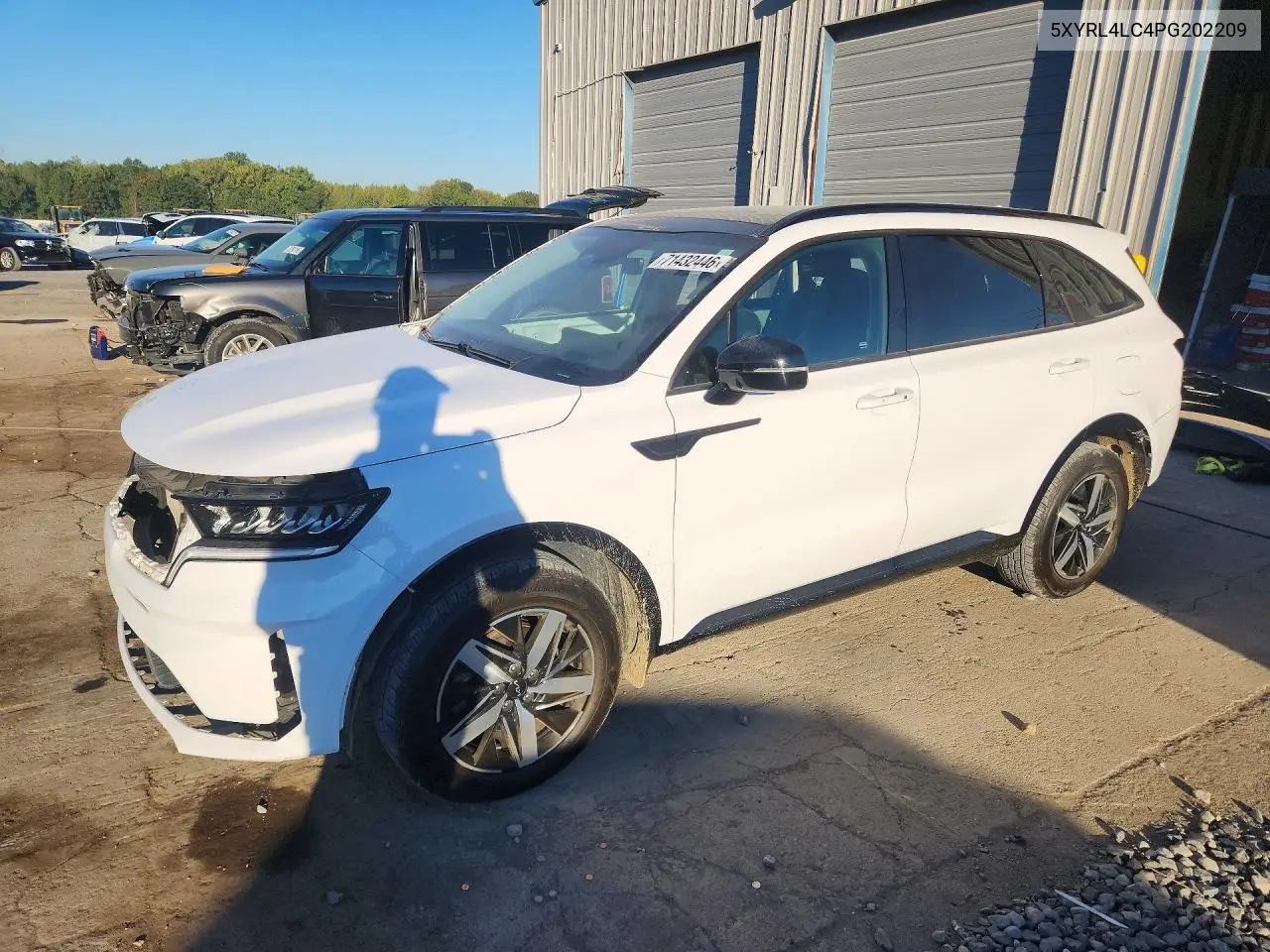 2023 Kia Sorento S VIN 5XYRL4LC4PG202209 фото 1
