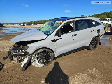 5XYRK4LF6PG202872 — 2023 Kia Sorento, Передняя часть, фото до ремонта